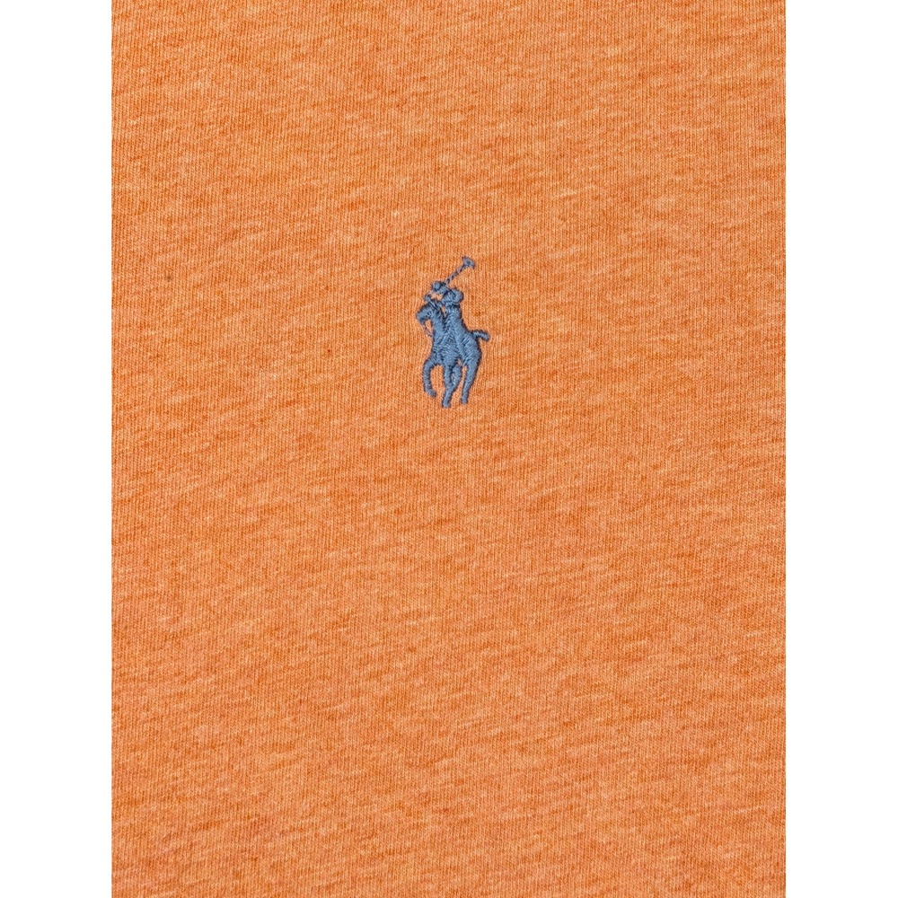 Polo Ralph Lauren Mens Large Peach Heather Short Sleeve Crewneck Pony T-Shirt - Picture 3 of 8